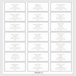 深いブラウンフォント結婚ズゲスト住所 シール<br><div class="desc">これらの深いブラウン結婚フォントのゲスト住所 シールは、あなたのミニマルモダンリストのエレガントために完璧結婚である。このデザインはミニマルコンテンポラリーフォントに書を添えフォーマルている。今保まで、または自分のアートワークや写真でパーソナライズすることを選択!</div>