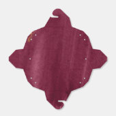 深いブルゴーニュグランジ フェイバーボックス (折り畳みなし)