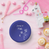 深いブルーおもしろいオーストラリア動物誕生日 ペーパーボウル (パーティー)