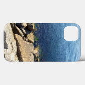 深いブルーアトランティック海ロッキークリフの写真 Case-Mate iPhoneケース (裏面 (横))
