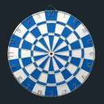 深いブルーアンドホワイト ダーツボード<br><div class="desc">深い青白矢板</div>