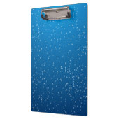 深いブルーウォーターと小さな泡 クリップボード (左)