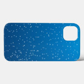 深いブルーウォーターと小さな泡 Case-Mate iPhoneケース (裏面 (横))