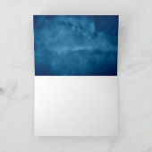 深いブルーサンキュー サンキューカード (内部)