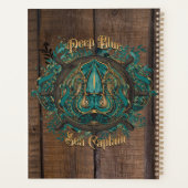 深いブルーシーキャプテン プランナー手帳 (裏面)