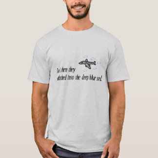 深いブルーシーV2 Tシャツ