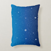 深いブルースターリーナイトスカイ アクセントクッション (正面(垂直))