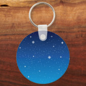 深いブルースターリーナイトスカイ キーホルダー (正面)