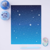 深いブルースターリーナイトスカイ チラシ (シングル)