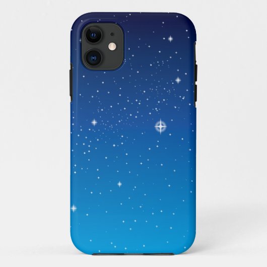 深いブルースターリーナイトスカイ Case-Mate iPhoneケース (裏面)