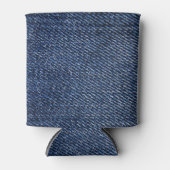 深いブルーデニム 缶クーラー (正面)