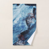 深いブルーデプスオブザシー バスタオルセット (ハンドタオル)