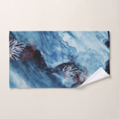 深いブルーデプスオブザシー バスタオルセット (ハンドタオル)