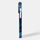 深いブルーフラワー Case-Mate iPhoneケース (裏面 / 左)