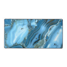 深いブルーマーブル