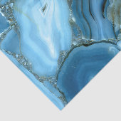 深いブルーマーブル 薄葉紙 (詳細)