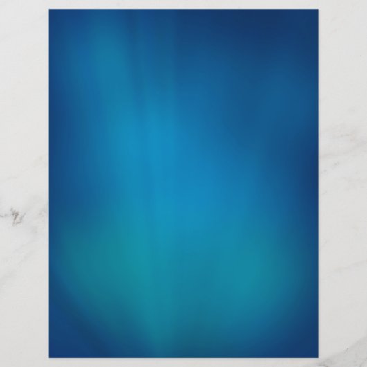 深いブルー水中グロー チラシ (正面)