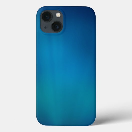 深いブルー水中グロー Case-Mate iPhoneケース (裏面)