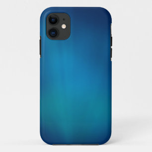 深いブルー水中グロー iPhone 11 ケース