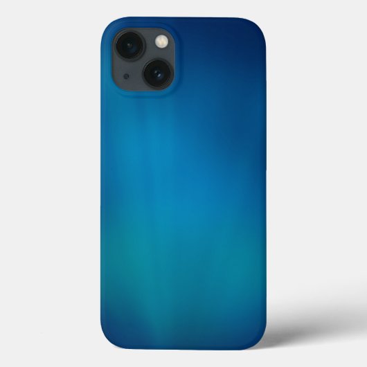 深いブルー水中グロー Case-Mate iPhoneケース (裏面)
