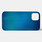 深いブルー水中グロー Case-Mate iPhoneケース (裏面 (横))