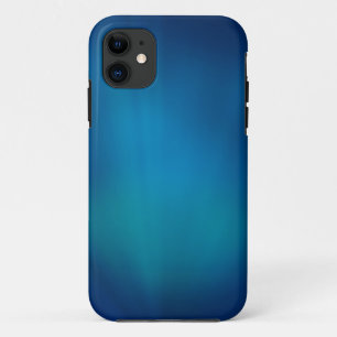 深いブルー水中グロー iPhone 11 ケース