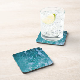 深いブルー海波 コースター