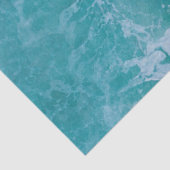 深いブルー海波 薄葉紙 (詳細)