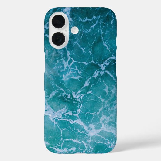 深いブルー海波 Case-Mate iPhoneケース (裏面)