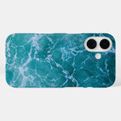 深いブルー海波 Case-Mate iPhoneケース (裏面 (横))