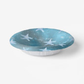 深いブルー結婚シー ペーパーボウル (傾斜あり)