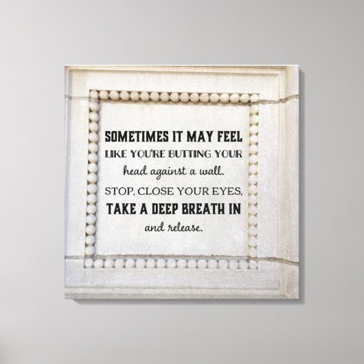 深いブレスキャンバス印刷 キャンバスプリント (正面)