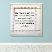 深いブレスキャンバス印刷 キャンバスプリント (インサイチュ (ウッドフロア))