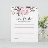 深いベルベットフローラベビーシャワーアドバイスママ (スタンド正面)