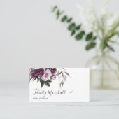 深いベルベットフローラ 名刺 (スタンド正面)