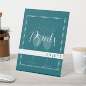 深いペトカスタムロールパーティー標識 台座サイン (インサイチュ)