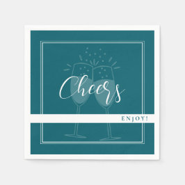 深いペトロカスタムパーティーナプキンス スタンダードカクテルナプキン