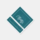 深いペトロカスタムパーティーナプキンス スタンダードカクテルナプキン (角)