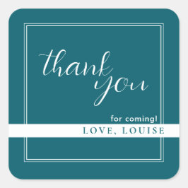 深いペトロサンキューステッカー スクエアシール