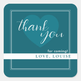 深いペトロサンキューハートシール スクエアシール