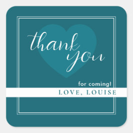 深いペトロサンキューハートシール スクエアシール
