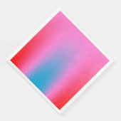 深いマゼンタピンクから赤と青のオーリグラデーション (コーナー)