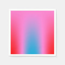 深いマゼンタピンクから赤と青のオーリグラデーション