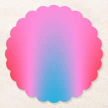 深いマゼンタピンクから赤と青のオーリグラデーション