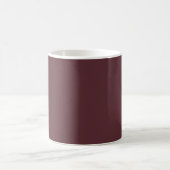 深いマーン無地のカラー コーヒーマグカップ (中央)