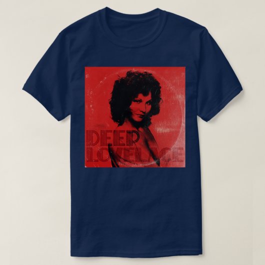 深いラベレス赤 Tシャツ (デザイン正面)
