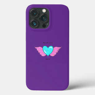 深いリラックス紫 iPhone 13 PROケース