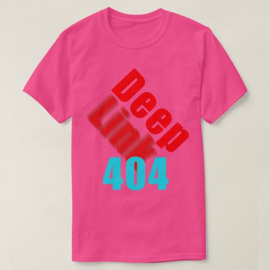 深いリンク404 1 Tシャツ (デザイン正面)