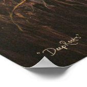 「深いルーツ」オリジナルアートby Beth Morrell poster ポスター (角)