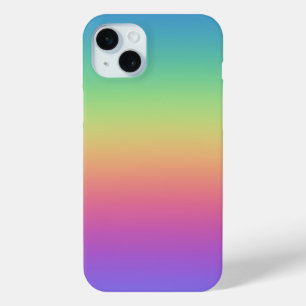 深いレインボーグラデーション iPhone 15 MINIケース